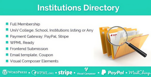 Institutions Directory WP Plugin
