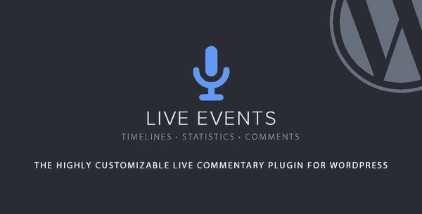 Live Events WP Plugin