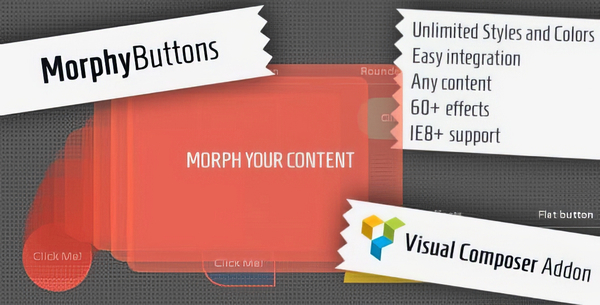 Morphy Buttons – Visual Composer Addon 1.4.0