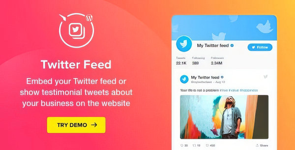 Twitter Feed – WordPress Twitter Plugin 1.5.0