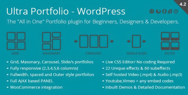 Ultra Portfolio – WordPress 6.6