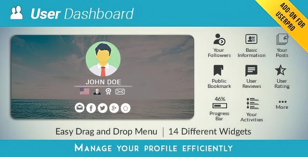UserPro Dashboard WP Plugin 3.7