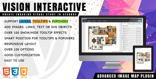 Vision – Image Map Builder for WordPress 1.5.3