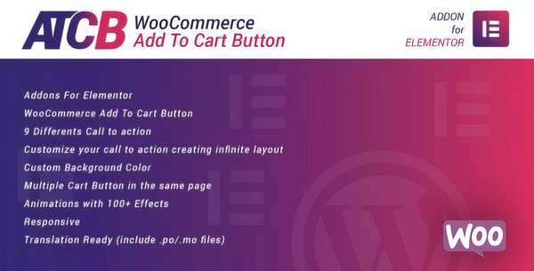 WooCommerce Add To Cart Button for Elementor 1.0