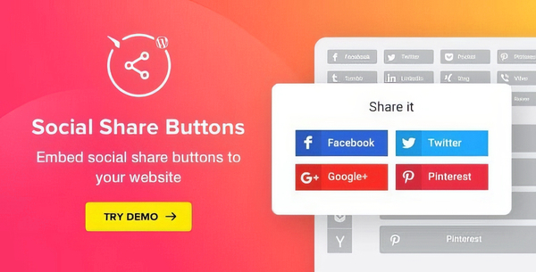 Social Media Share Buttons WP Plugin 1.6.1