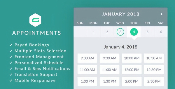 gAppointments WP Plugin 1.14.1