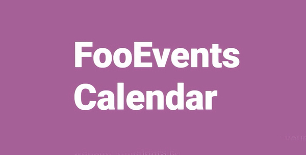 FooEvents Calendar 1.7.10