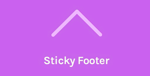 OceanWP Sticky Footer 2.1.0
