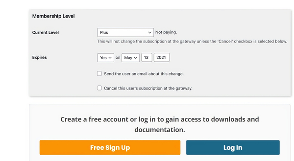Paid Memberships Pro Member History Add-on 0.3.1