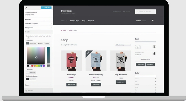WooCommerce Storefront Mega Menus