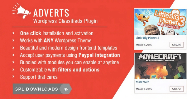 WP Adverts – Restricted Categories Addon 1.0.2