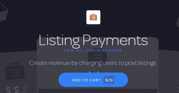 WP Job Manager – Listing Payments 2.2.5