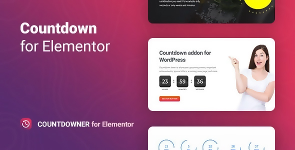 Countdowner – Countdown Timer for Elementor 1.0.3