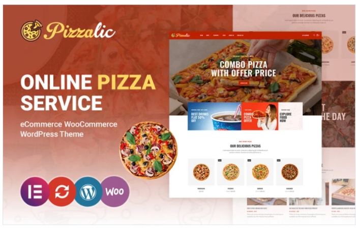 Pizzalic – Pizza and Fast Food Restaurant WooCommerce Theme 1.0.0