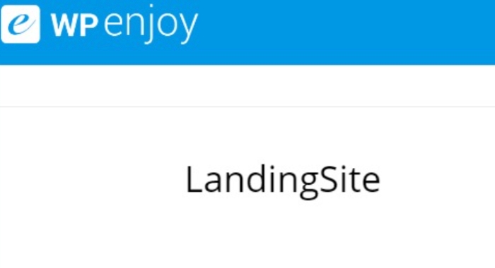 LandingSite WP Theme 1.0.1