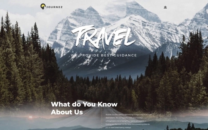 Journez – Travel WordPress Elementor Theme 1.0.0