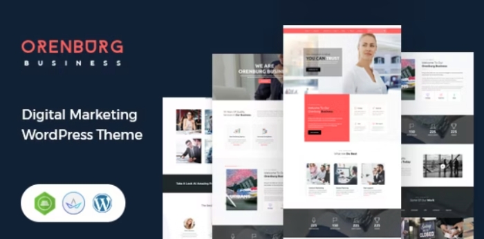 Orenburg – Business Consulting WordPress Theme 2.3