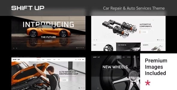 ShiftUp - Car Repair & Auto Services Theme 1.0
