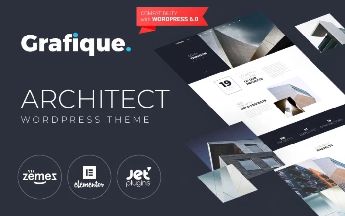 Grafique – Architect WordPress Theme 1.0.1