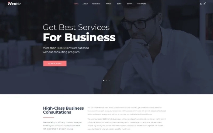 Neobiz – Corporate WordPress Elementor Theme 1.0.0