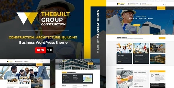 TheBuilt – Construction and Architecture WordPress theme 2.6.2