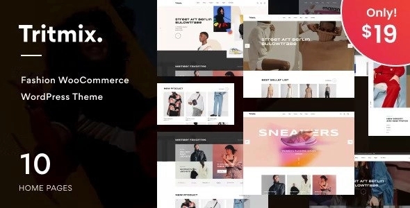 Tritmix – Fashion Elementor WooCommerce Theme 1.1.0