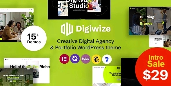 Digiwize – Digital Agency & Creative Portfolio WP Theme 1.1