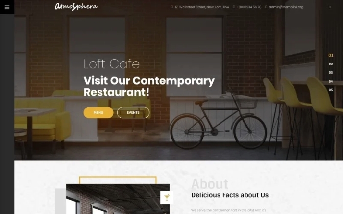 Lunar Cafe – Cafe & Restaurant WordPress Elementor Theme 1.0.0