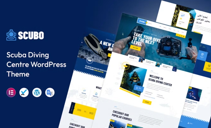 Scubo – Scuba Diving Centre WordPress Theme 1.0