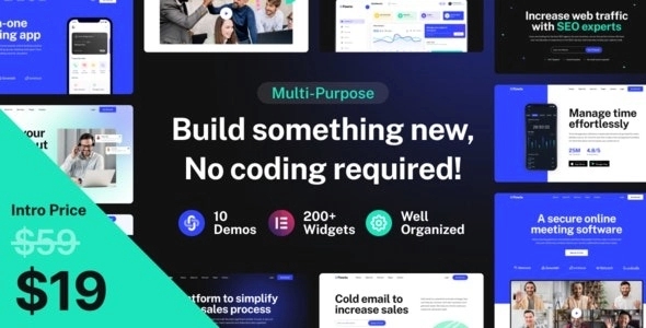 Flowto – Startup & SaaS WordPress Theme 1.0.1