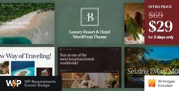 Belicia – Luxury Resort & Hotel WordPress Theme 1.3.0