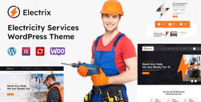 Electrik – Electricity Services WordPress Theme 1.1