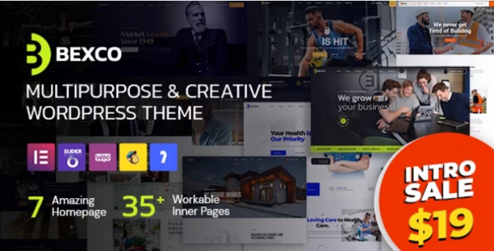 Bexco – Creative Multipurpose WordPress Theme 2.2
