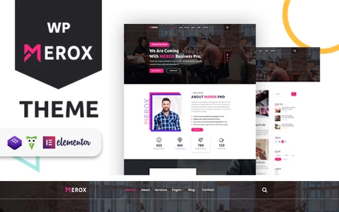 Merox – Corporate WordPress Theme 1.0.1