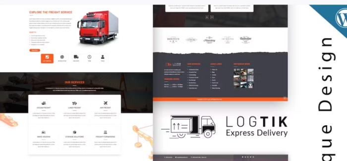 Logtik – WP Logistics Cargo Transportation Theme 2.2