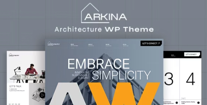 Arkina – Architecture WordPress Theme 1.1