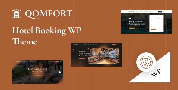 Qomfort – Hotel Booking WordPress Theme 1.0.6