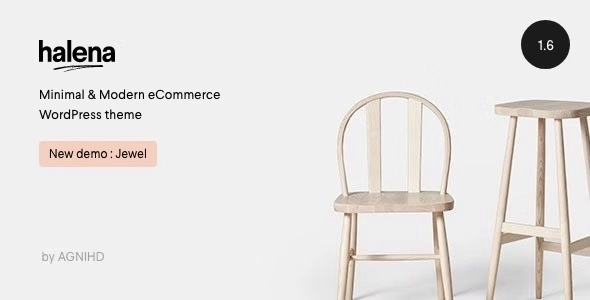 Halena – Minimal & Modern eCommerce WP Theme 1.6.1
