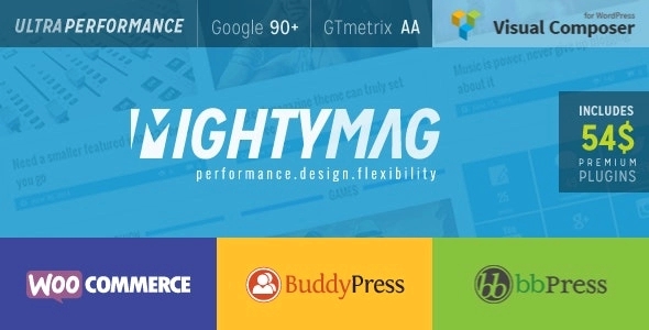 MightyMag – Magazine Shop Community WP Theme 3.5