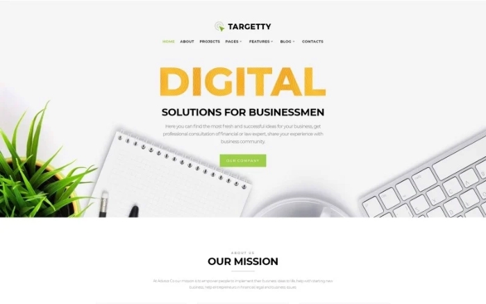 Targetty – Fancy Advertising Agency WordPress Elementor Theme 1.0.0