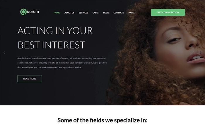 Quorum – Corporate WordPress Elementor Theme 1.0.0
