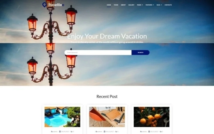 Travellino – Travel Company WordPress Elementor Theme 1.0.0