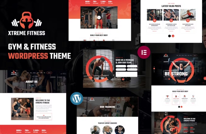 Xtreme Fitness – Gym & Fitness WordPress Theme 1.0