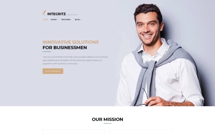 Integritz – Responsive Law Firm WordPress Elementor Theme 1.0.0