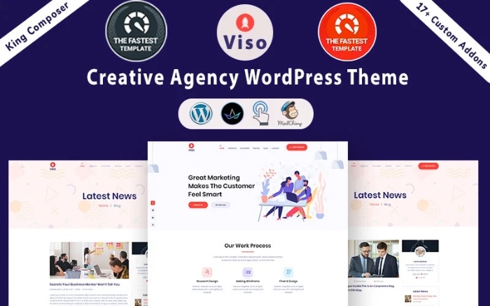 VISO – Creative Agency WordPress Theme 1.0