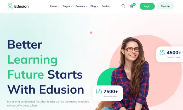 Edusion – Education LMS WordPress Theme 1.4