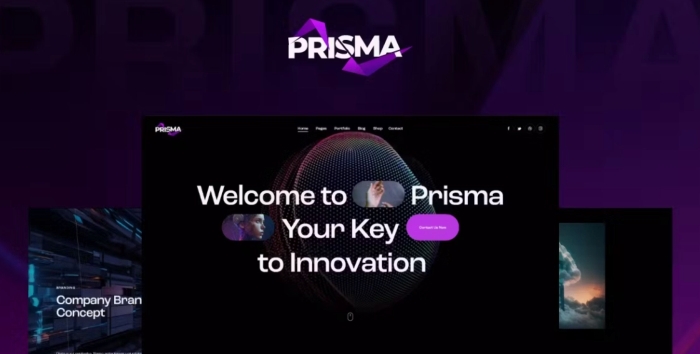 Prisma – Digital Startup & App WordPress Theme + AI 1.0.0
