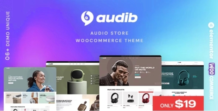 Audib - Audio Store WooCommerce Theme 1.1.3