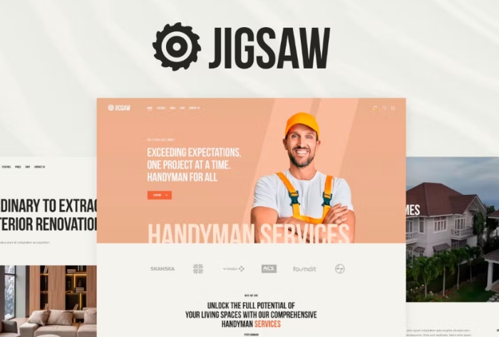Jigsaw – Building & Construction WordPress Theme 1.0.0