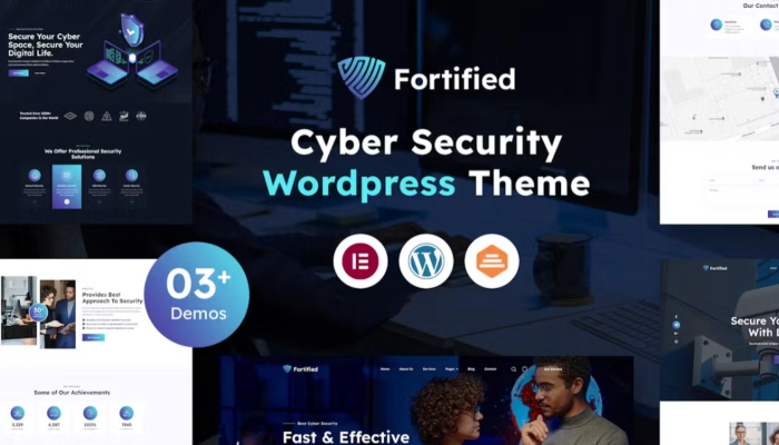 Fortified – IT & Cyber Security WordPress Theme 1.0